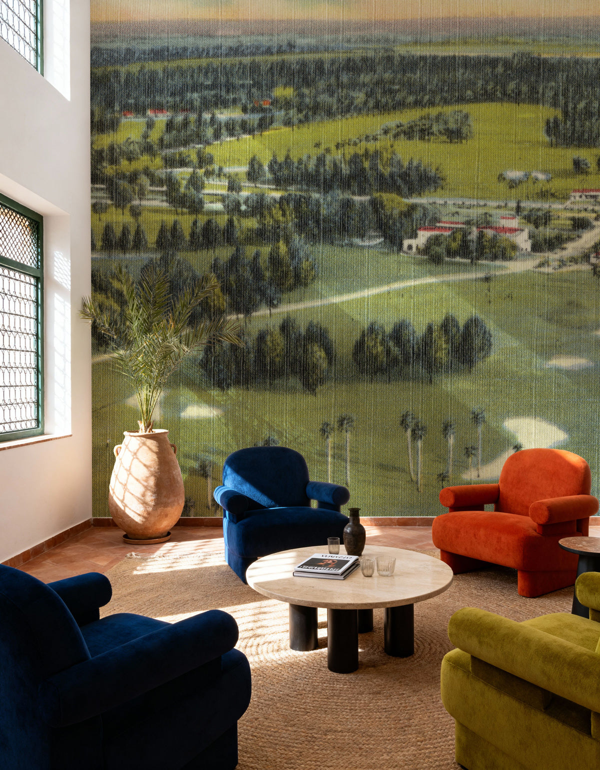 Greetings From Miami Golf Mural Wallpaper - room preview 03