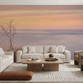 Whitefish Sunset Mural Wallpaper - room preview 03