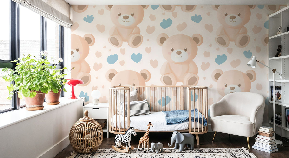 Teddy Bears Mural Wallpaper - room preview 03