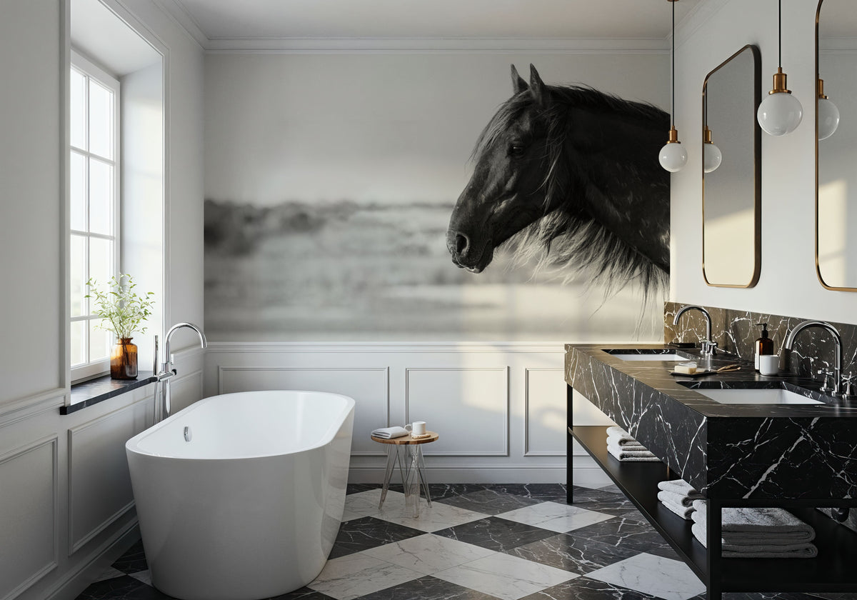 Pretty Girl Mural Wallpaper - room preview 03