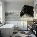 Pretty Girl Mural Wallpaper - room preview 03