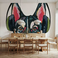 Gaming Husky Mural Wallpaper - room preview 03