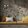 Fantasy Forest - Stone Mural Wallpaper - room preview 03