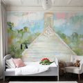 Little White Church Mural Wallpaper - room preview 03