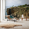 Tropical Cliff Cascade Mural Wallpaper - room preview 03