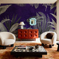 Frosty Leaves Mural Wallpaper - room preview 03