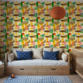 Homley Geometry, Multi Mural Wallpaper - room preview 03