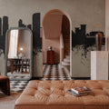Darwin Australia Skyline Concrete Mural Wallpaper - room preview 03