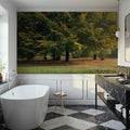 Autumn Bicycle Haven Mural Wallpaper - room preview 03