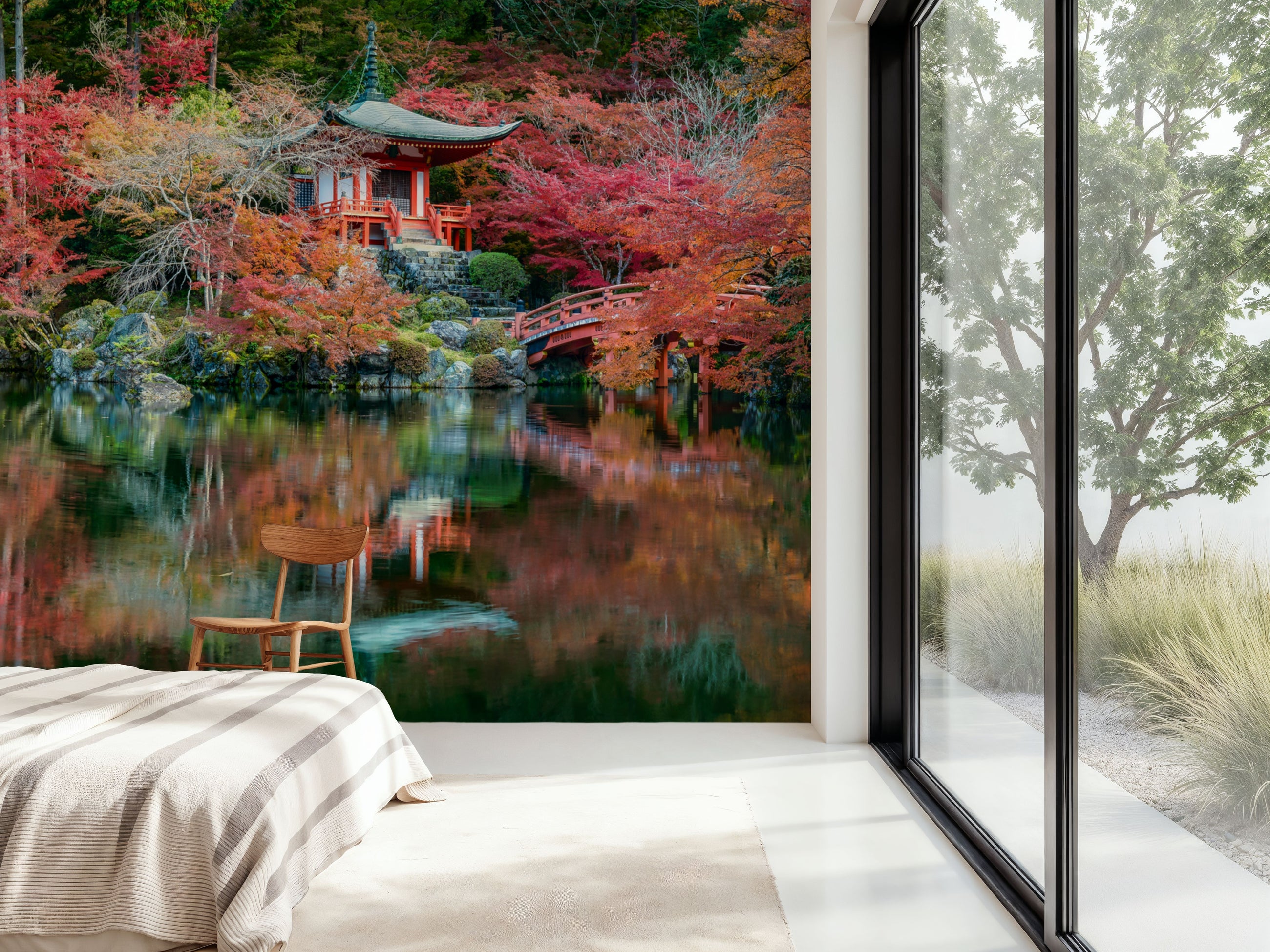 Daigo-ji Temple Mural Wallpaper