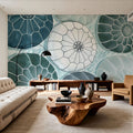 Moroccan Street Poufs Mural Wallpaper - room preview 03