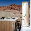 Desert Mittens Silhouette Mural Wallpaper - room preview 03