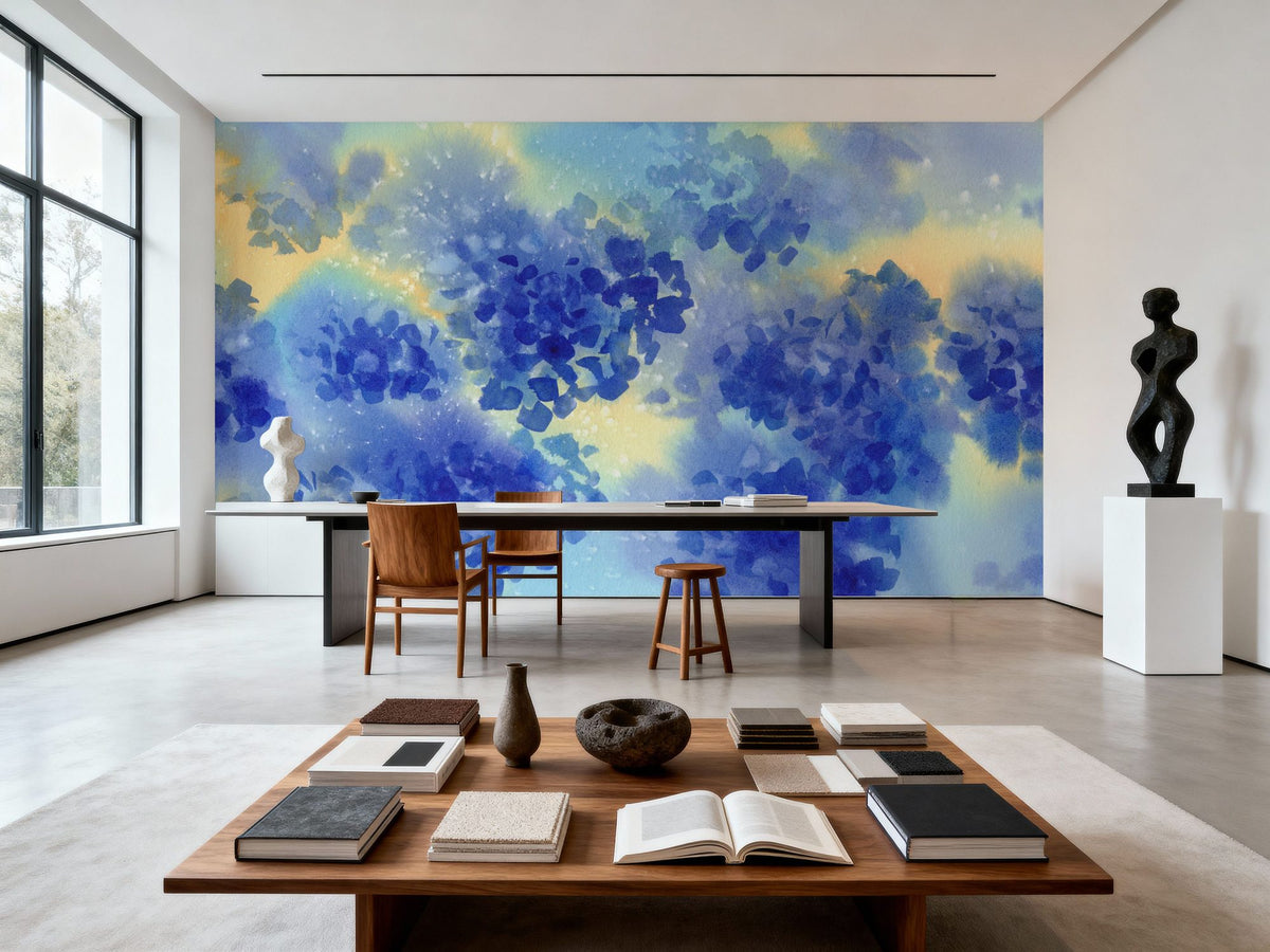 Twilight Garden Mural Wallpaper - room preview 03