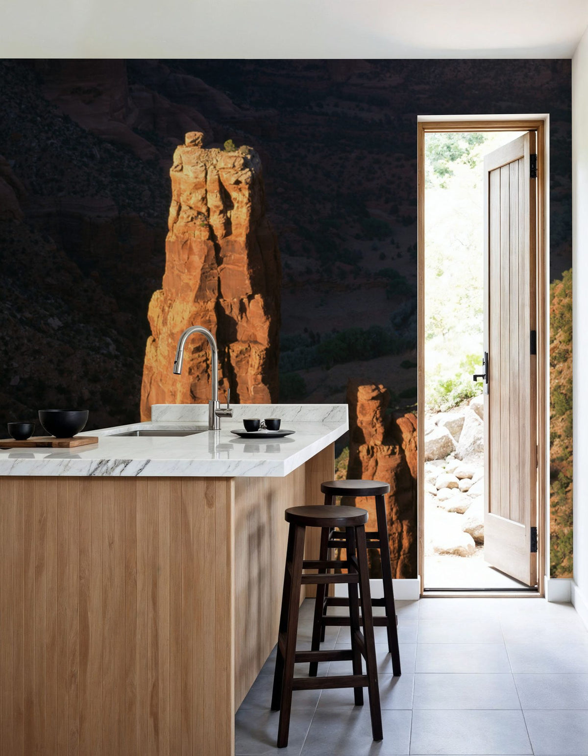 Desert Sentinels Mural Wallpaper - room preview 03