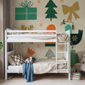 Winter Cheer IV Mural Wallpaper - room preview 03
