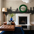 Luxembourg City Skyline Concrete Mural Wallpaper - room preview 03