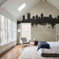 Nashville Tennessee Skyline Concrete Mural Wallpaper - room preview 03