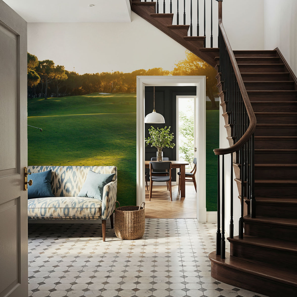 Eagle Mural Wallpaper - room preview 03