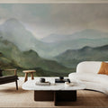 High Mountain Mural Wallpaper - room preview 03