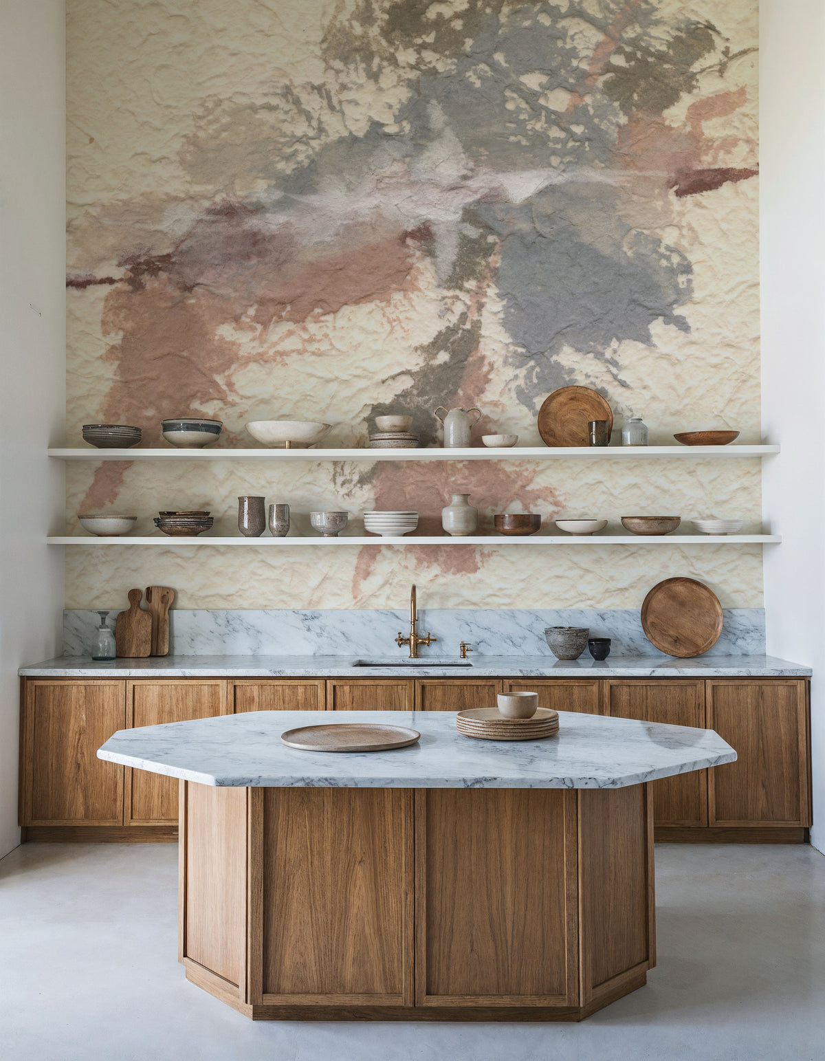 Tactile Simplicity II Mural Wallpaper - room preview 03