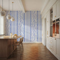Blue Lines Mural Wallpaper - room preview 03