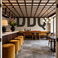 Retro Food Award Winning BBQ Mural Wallpaper - room preview 03