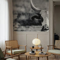 High Desert Herd BW Mural Wallpaper - room preview 03