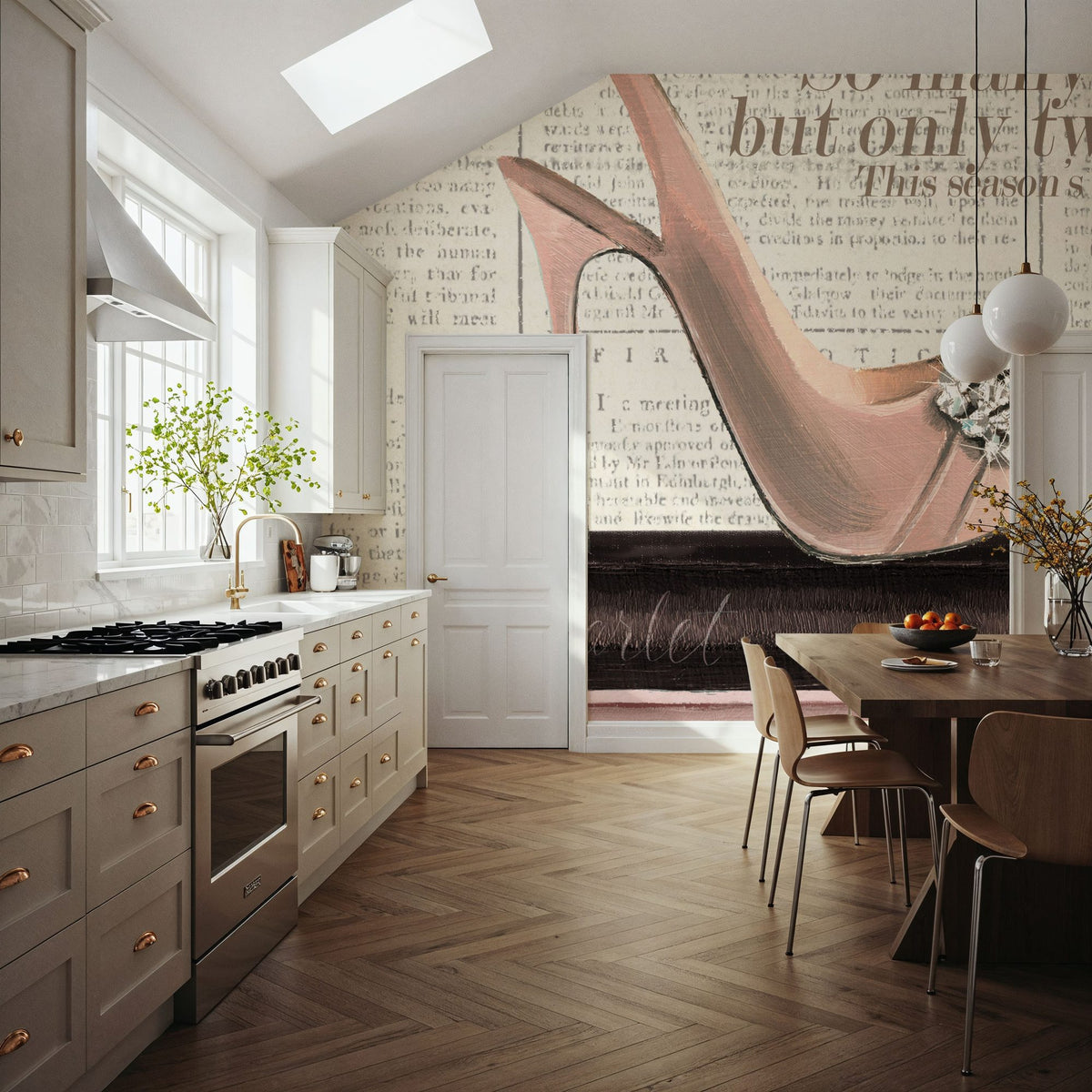 Fashion Magazine III Cover Mural Wallpaper - room preview 03