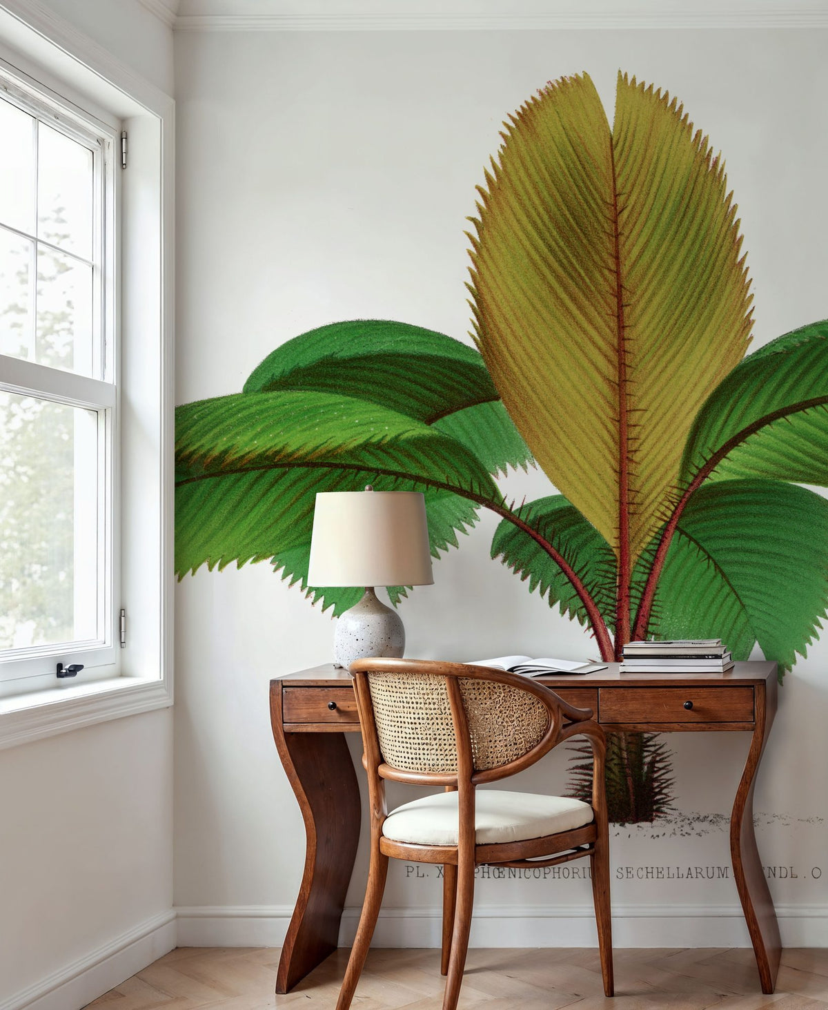 Vintage Palm Tree I Mural Wallpaper - room preview 03