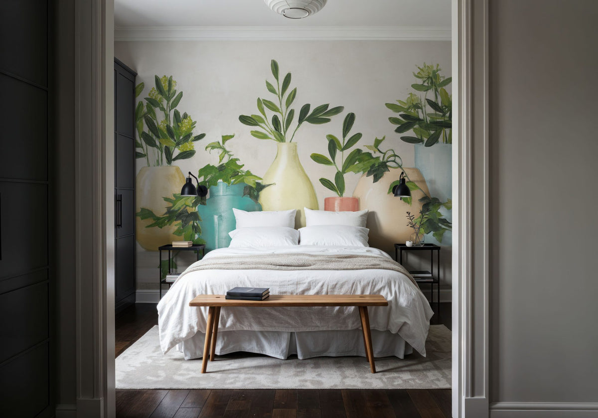 Plant Is Life Mural Wallpaper - room preview 03