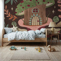 Floralscape Fairies IV Dark Mural Wallpaper - room preview 03