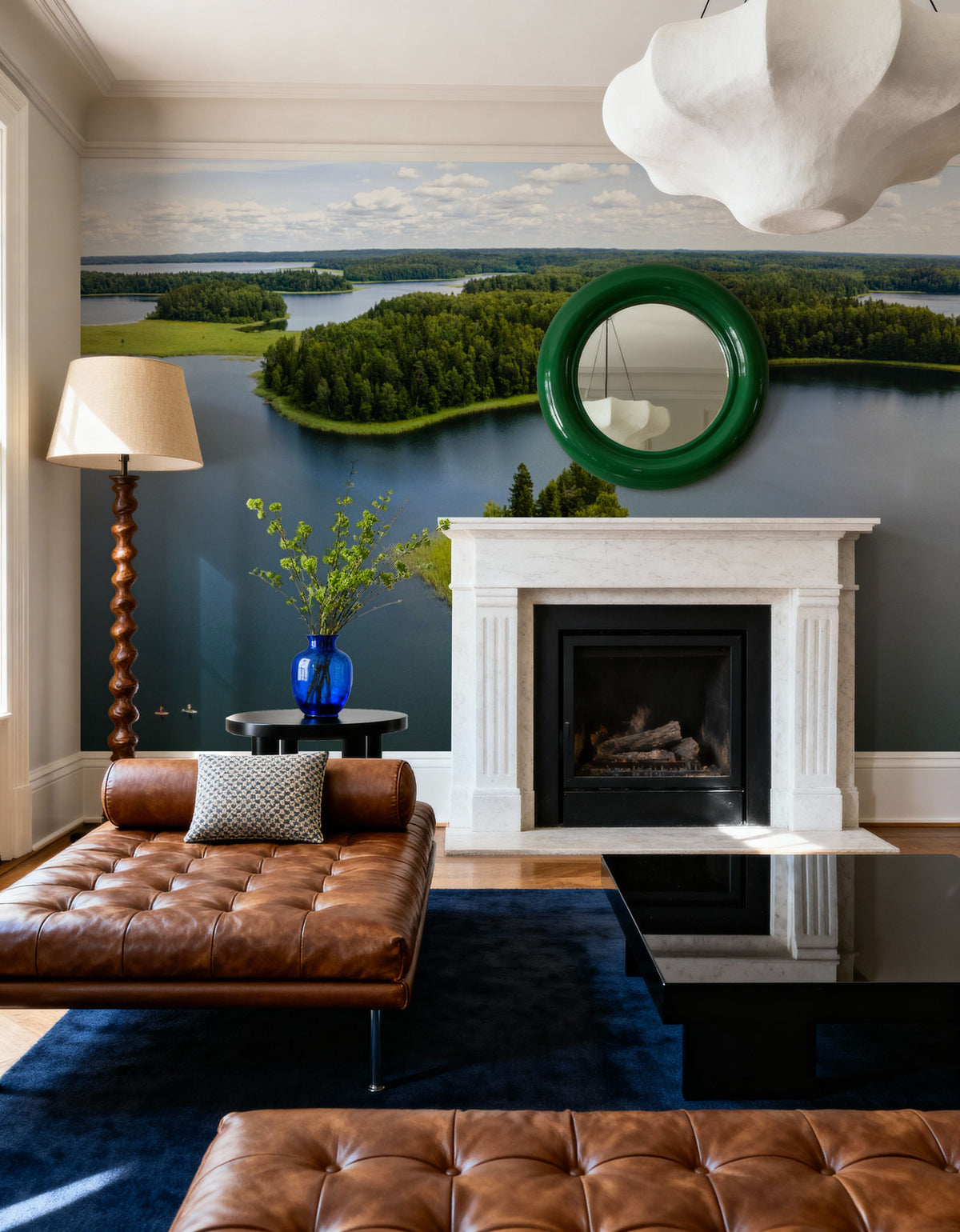 Wilderness Kayaking Mural Wallpaper - room preview 03