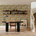 Harvest Paisley Mini Green Mural Wallpaper - room preview 03