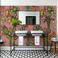Juicy Fruits, Rasperry Smoothie Mural Wallpaper - room preview 03