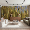 Golden Meadow Mural Wallpaper - room preview 03