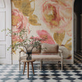 Touch of Rose I Mural Wallpaper - room preview 03