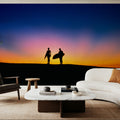 Sunset Surfers Mural Wallpaper - room preview 03