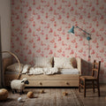 Flamingo Goals Pink Mural Wallpaper - room preview 03