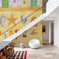 Beach Huts Mural Wallpaper - room preview 03