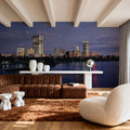 Waterfront Twilight Mural Wallpaper - room preview 03