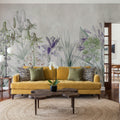Field of Dreams Deep Purple Mural Wallpaper - room preview 03