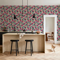 Flower Fluff Mural Wallpaper - room preview 03