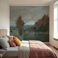 Turning Fall Mural Wallpaper - room preview 03