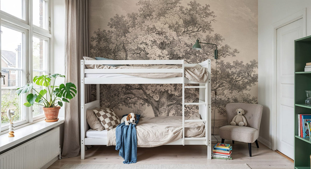 Queen Charlottes Tree Windsor Forest Mural Wallpaper - room preview 03