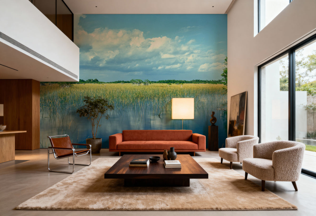 Everglades Mangrove Mural Wallpaper - room preview 03