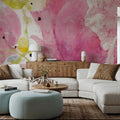 Spring Abstracts Florals II Mural Wallpaper - room preview 03