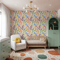 Twisted Rainbows Mural Wallpaper - room preview 03