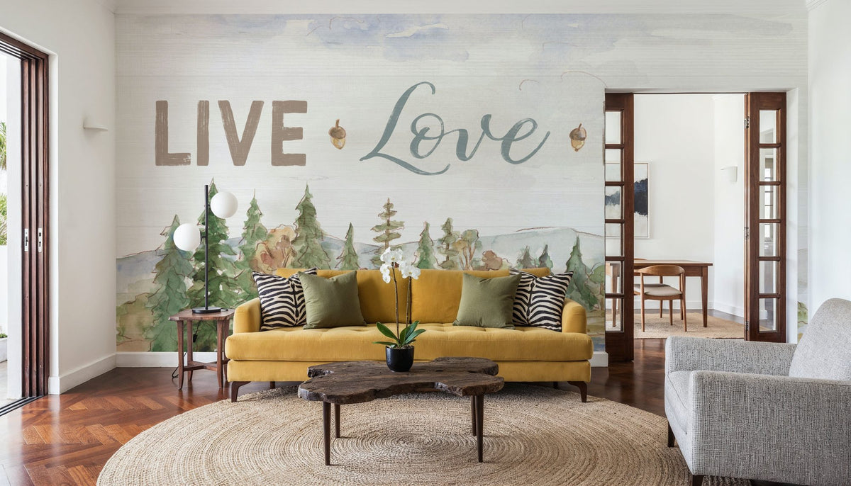 Lake Retreat IV Mural Wallpaper - room preview 03