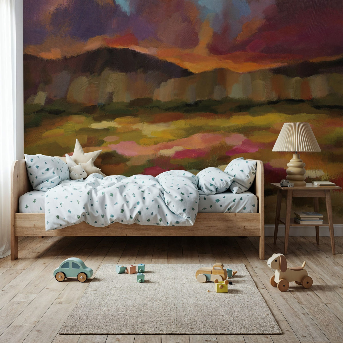 High Desert Rhythm Mural Wallpaper - room preview 03