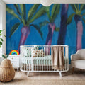 Palm Trees Mural Wallpaper - room preview 03